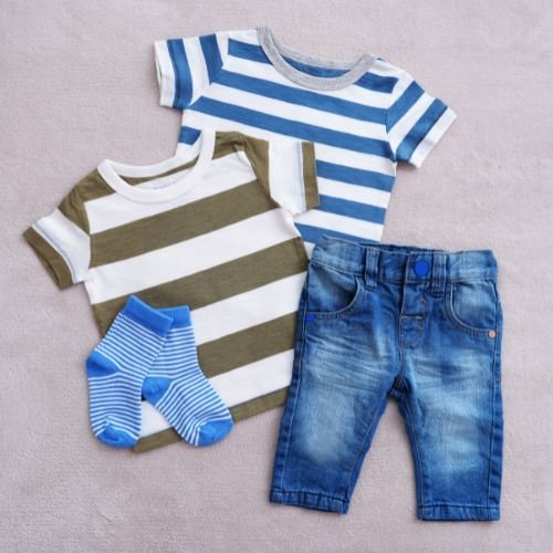 Kids Stripe Tee Set